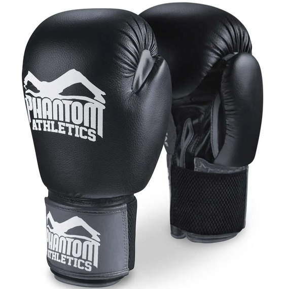 Боксерські рукавички Phantom Ultra Black 12 унцій (PHBG1646-12), Вага: 12 унцій