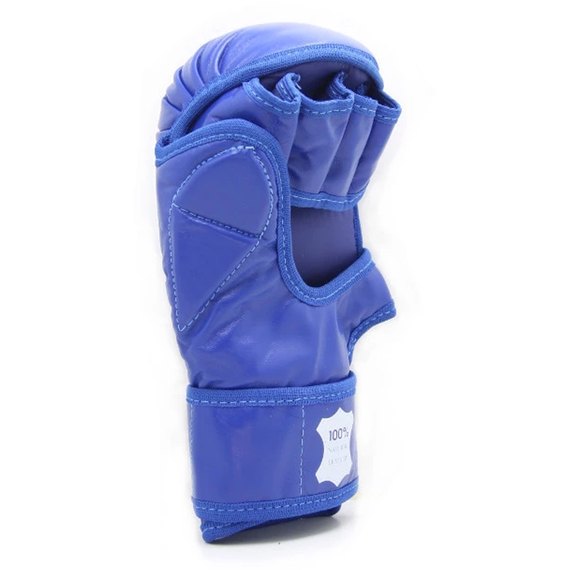 Перчатки с открытыми пальцами Sportko синие XL Перч ПК7, Размер: XL, Цвет: Синий, изображение 3