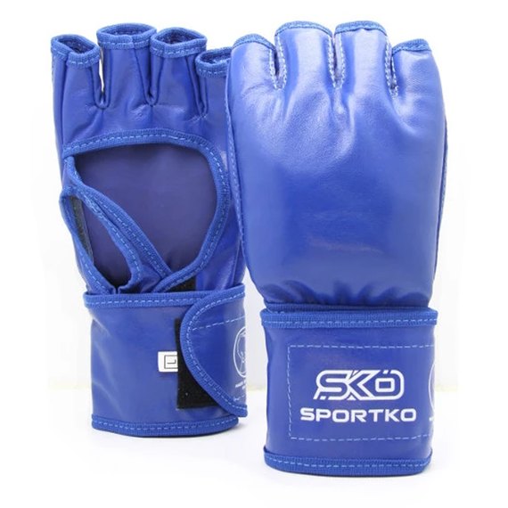 Перчатки Sportko таеквон-до синие XL Перч ПК6, Размер: XL, Цвет: Синий