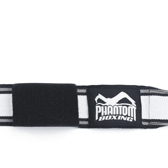 Бинты для бокса Phantom MT-Pro Black/White 4.5м (PHWR1653), изображение 2