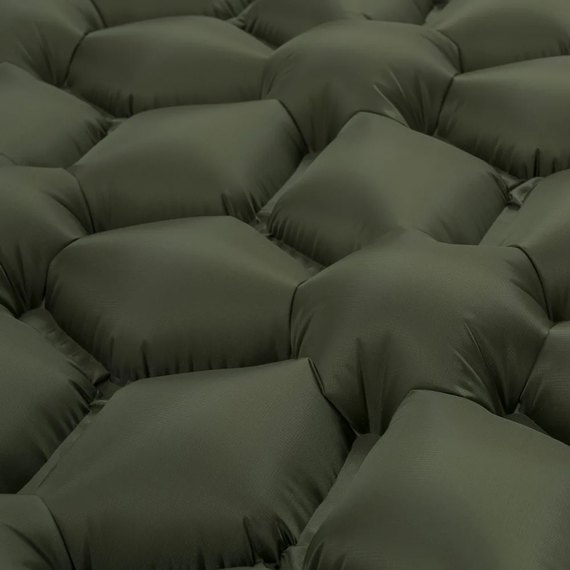 Коврик самонадувающийся Highlander Nap-Pak Inflatable Sleeping Mat 5 cm Olive (AIR071) 929796, изображение 5