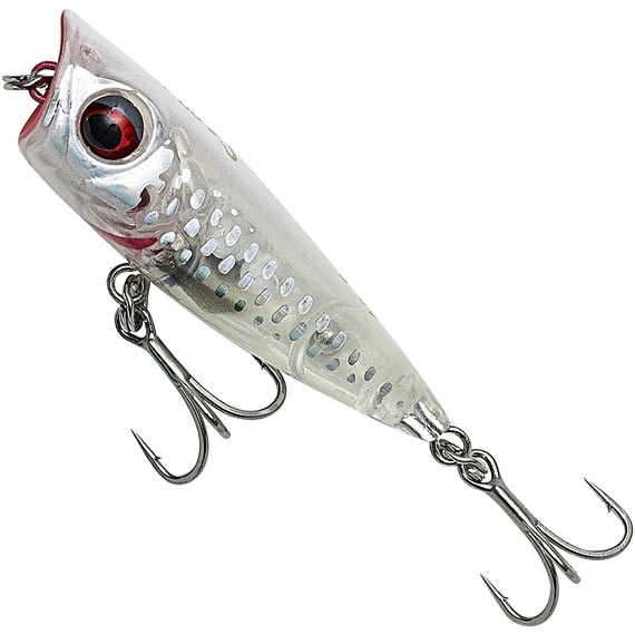 Воблер Savage Gear 3D Minnow Popper F 43mm 2.6g Crystal White (64073)