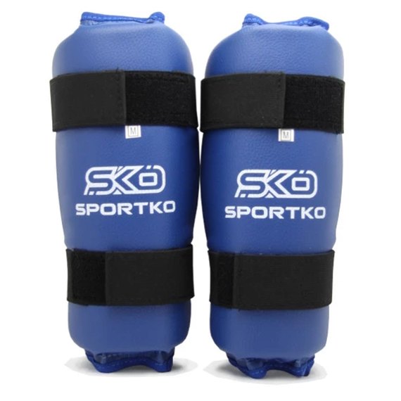Защита голени Sportko XL синий 332, Размер: XL, Цвет: Синий
