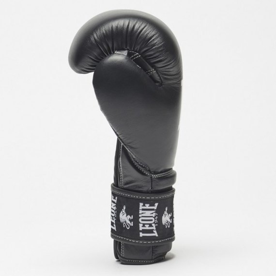Боксерські рукавички Leone Ambassador Black 10 ун. (3348_500190), Вага: 10 унцій, Колір: Чорний, зображення 3