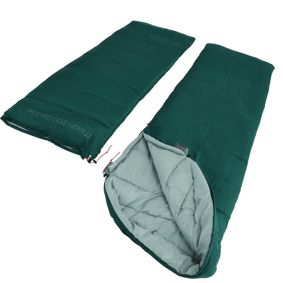 Спальный мешок Easy Camp Moon 200 Double/+5°C Teal Left/Right (240187) 929748, изображение 6