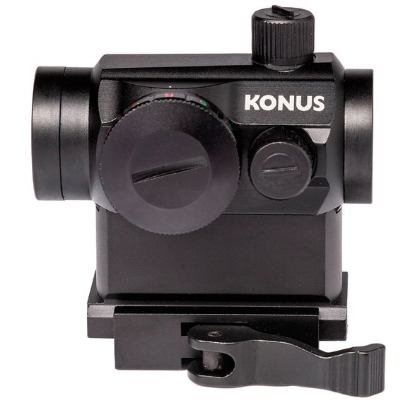 Коллиматорный прицел Konus NuClear-QR 1x22 Red/Green Dot, изображение 3
