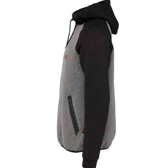 Реглан Savage Gear Tec-Foam Hoodie M dark grey melange (76694), Размер : М, изображение 2