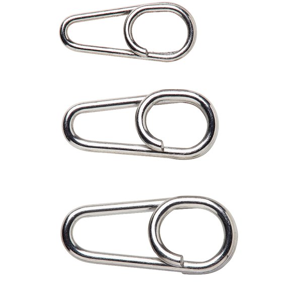 Застібка Savage Gear Custom Salt Splitring Snaps S (15 шт/уп) 77330, Розривне навантаження, кг : 18 кг, зображення 2