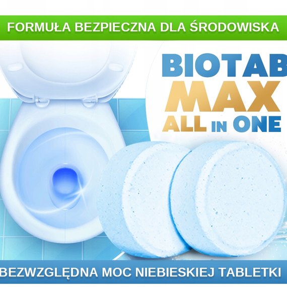 Біологічні таблетки для септиків та очисних споруд BioTab MAX 3in1 (24+2)
