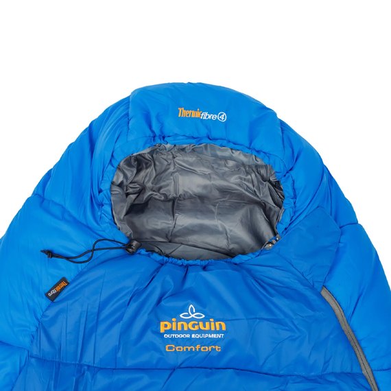 Спальный мешок Pinguin Comfort PFM 195 Left Zip, Blue (PNG 234350), Сторона застежки: Левая, изображение 4