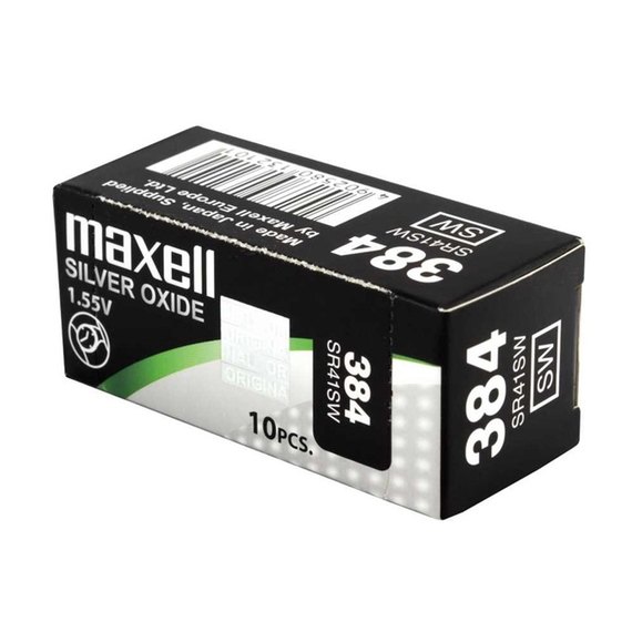 Батарейка Maxell SR41SW 1PC EU MF (6813354), изображение 3