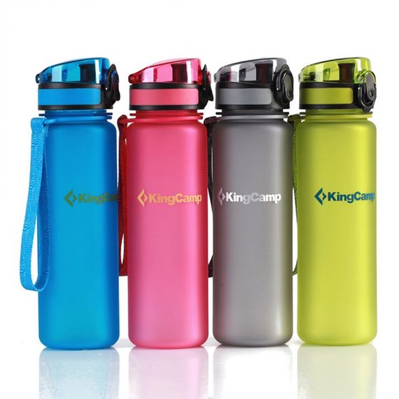 Бутылка для воды KingCamp Tritan Straw Bottle 500ML light green (KA1113), Цвет: Green, изображение 3