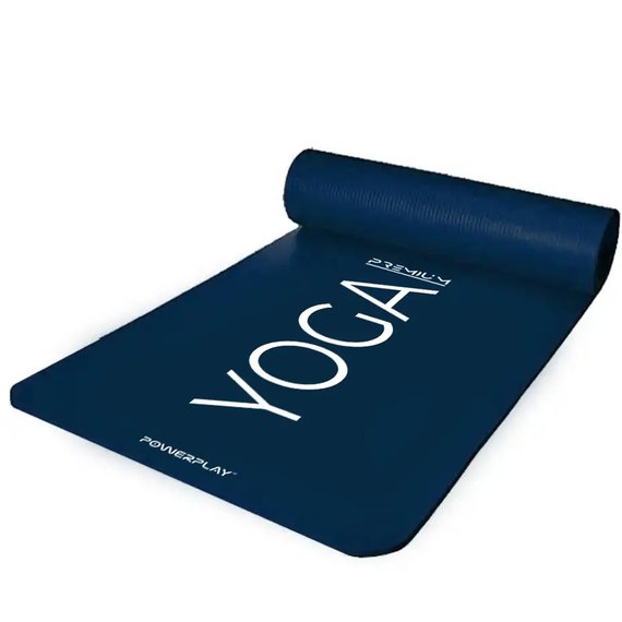 Коврик для йоги и фитнеса PowerPlay 4151 NBR Performance Mat 183x61x1.2см синий (PP_4151_Blue_1.2cm), Цвет : Синий