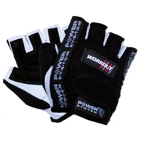 Перчатки для фитнеса Power System PS-2200 Black L (PS-2200_L_Black), Размер: L, Цвет: Чёрный