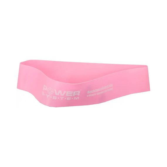 Фітнес-резинка Power System Flex Loop Light Pink 12 кг (PS_4061_Pink), Навантаження: 12 кг, зображення 5