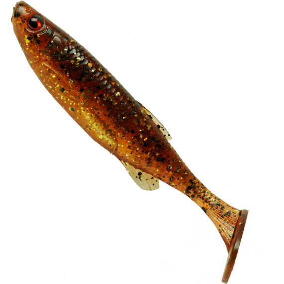 Силикон Savage Gear Fat Minnow T-Tail 75mm 5.0g Motoroil UV (поштучно) 76961