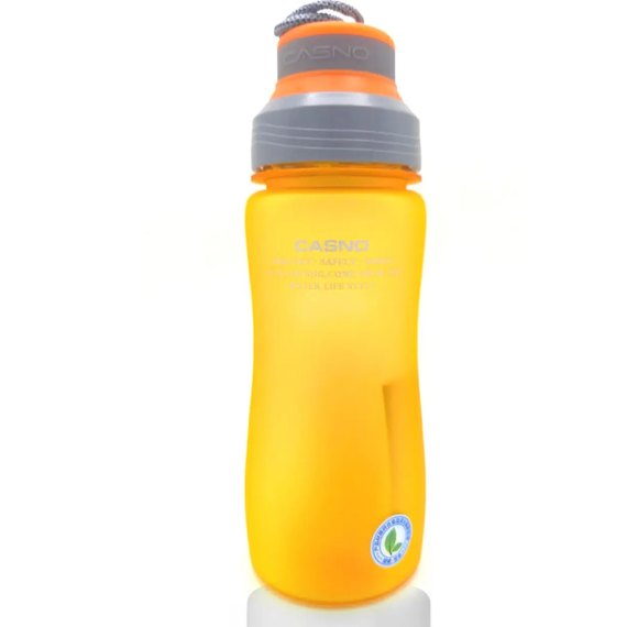 Бутылка для воды Casno 600 мл KXN-1116 Оранжевая (KXN-1116_Orange), Цвет: Orange