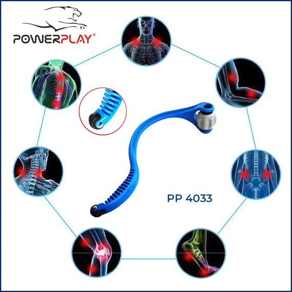 Масажер роликовий  PowerPlay 4033 (PP_4033), зображення 3