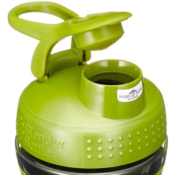 Шейкер спортивний BlenderBottle SportMixer Flip 28oz/820ml Moss Green (SM 28oz Moss Green), Колір: Green, зображення 4