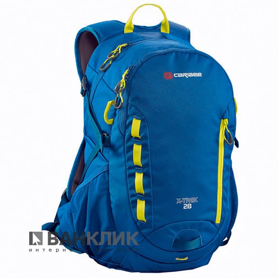 Рюкзак Caribee X-Trek 28 Sirius Blue/Hyper Yellow 921294