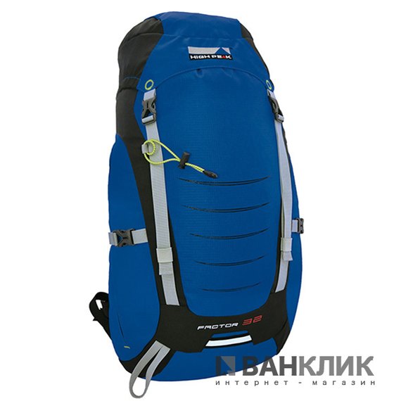 Рюкзак High Peak Factor 32 (Blue/Dark Grey) 921768