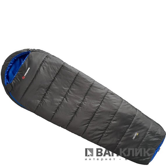 Спальный мешок Caribee Nordic Compact 1300 / 0°C Graphite/Blue (Right) 921412
