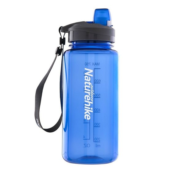Бутылка для воды Naturehike Sport bottle 0.75 л NH17S010-B Sapphire (6927595722510), Цвет: Blue