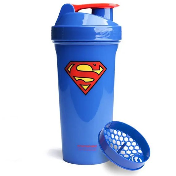 Шейкер спортивний SmartShake Lite 800ml DC Superman (10780601), Колір: Superman, зображення 2