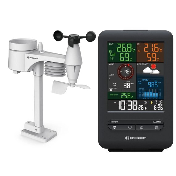 Метеостанція Bresser Weather Center 5-in-1 Beaufort (7002525) 930212