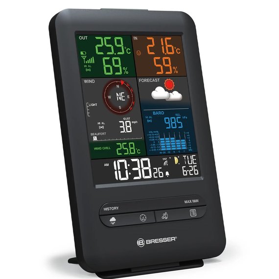 Метеостанція Bresser Weather Center 5-in-1 Beaufort (7002525) 930212, зображення 2