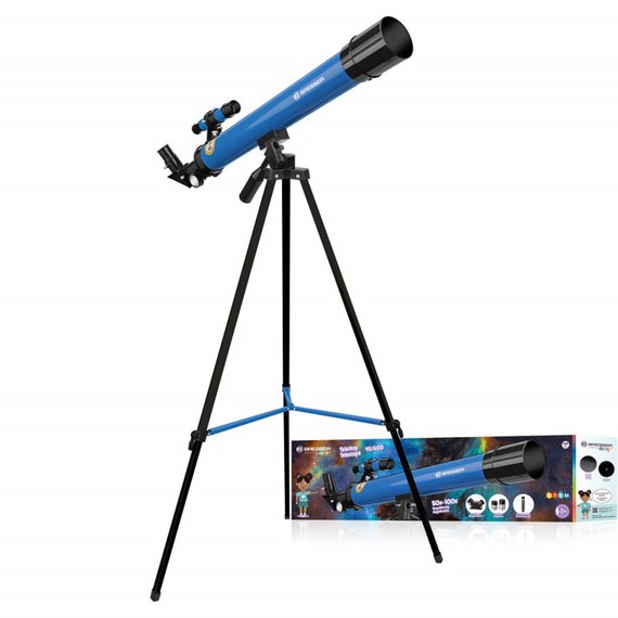 Телескоп Bresser Junior 50/600 AZ Blue (8850600WXH000) 924837, Цвет: Синий, изображение 2