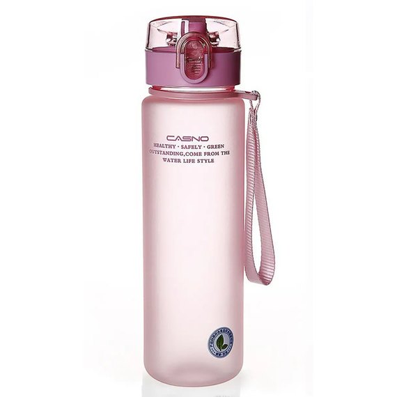 Пляшка для води Casno 850 мл KXN-1183 Рожева (KXN-1183_Pink), Колір: Pink, зображення 2