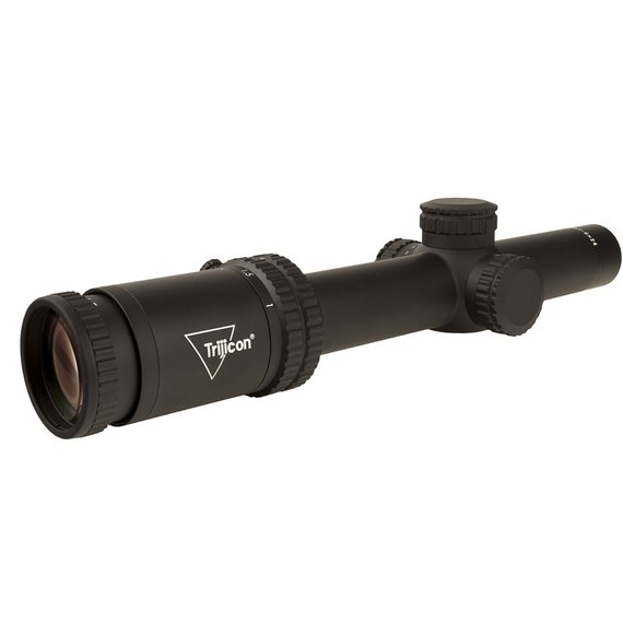 Оптичний приціл Trijicon Credo 1-6x24 MRAD Segmented Circle FFP Red (CR624-C-2900023), Тип прицільної сітки: MRAD Segmented Circle