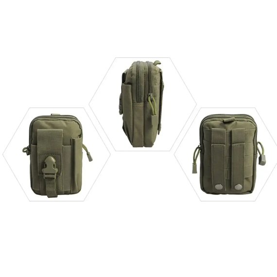 Подсумок Klost на пояс Silver Knight олива (KL-1188.1), Цвет: Олива, изображение 4