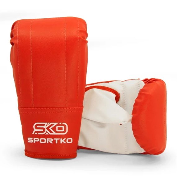 Снарядные перчатки Sportko красные S/M Перч ПД3, Размер: S/M, Цвет: Красный