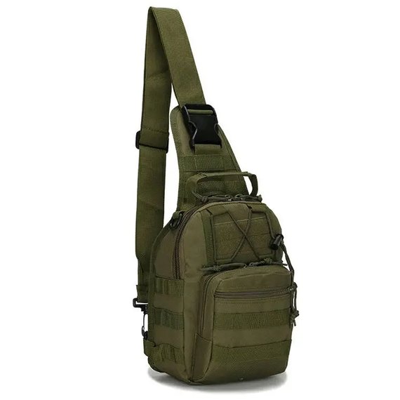 Сумка тактическая Klost слинг 5 л олива (KL-9098), Цвет: Оливковый 