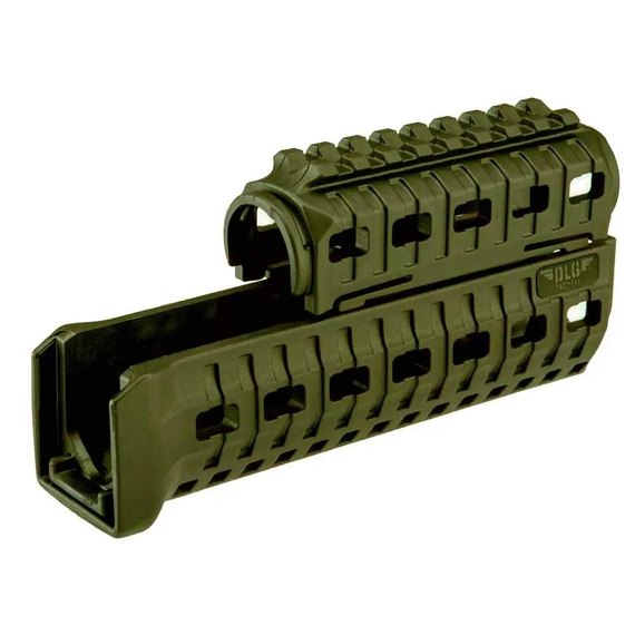 Цевье DLG Tactical для АКС-74У green (DLG-122), Цвет : Зелёный, изображение 2