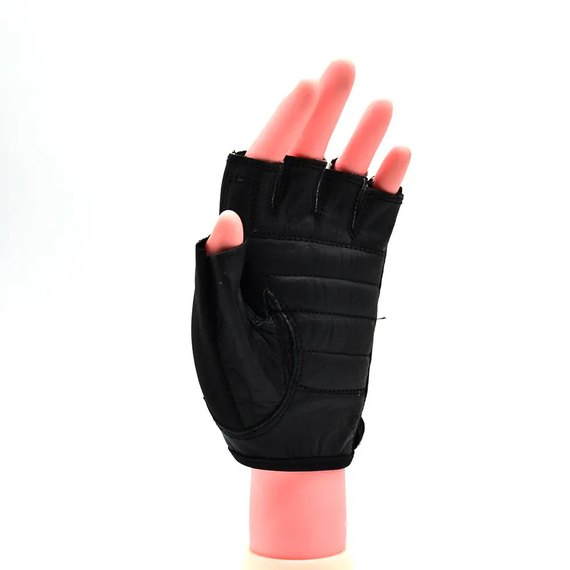 Перчатки для фитнеса MadMax MFG-251 Rainbow Grey S (MFG-251-GRY_S), Размер: S, Цвет: Чёрный/Серый, изображение 4