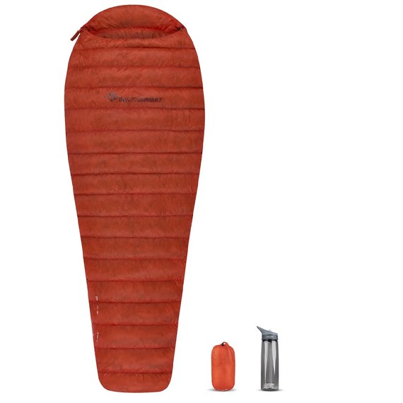Спальный мешок Sea to Summit Flame Fm0 (13/9°C), 170 см - Right Zip, Paprika (STS AFM0-WR), изображение 2