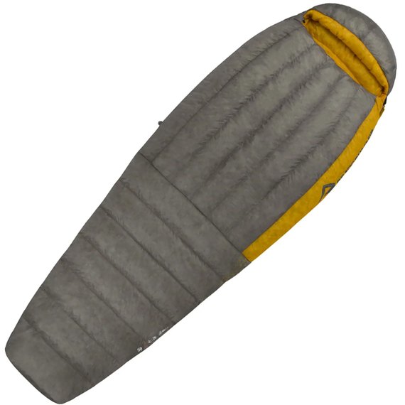 Спальний мішок Sea to Summit Spark SpIV (-8/-15°C), 198 см - Left Zip, Dark Grey/Yellow (STS ASP4-L), Сторона застібки: Ліва, Повна довжина, см: 198 см