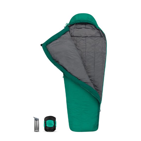Спальний мішок Sea to Summit Traverse TvIII (-4/-10°C), 183 см - Left Zip, Pine/Forest (STS ATV3-R), зображення 3