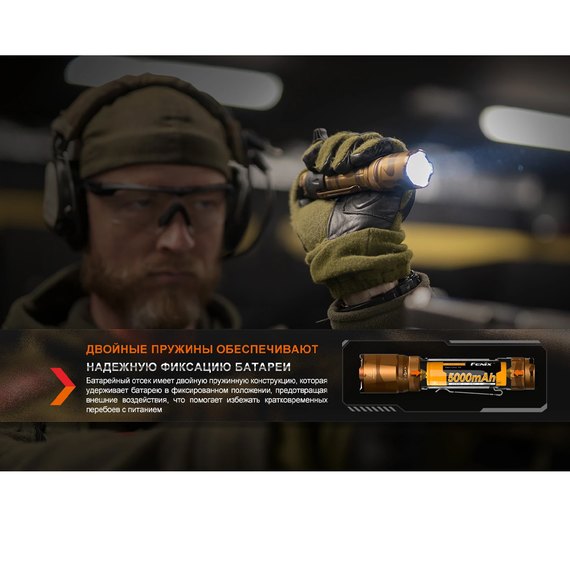 Тактический фонарь Fenix TK20R UE серый (TK20RUEgrey), Цвет: Серый, изображение 15