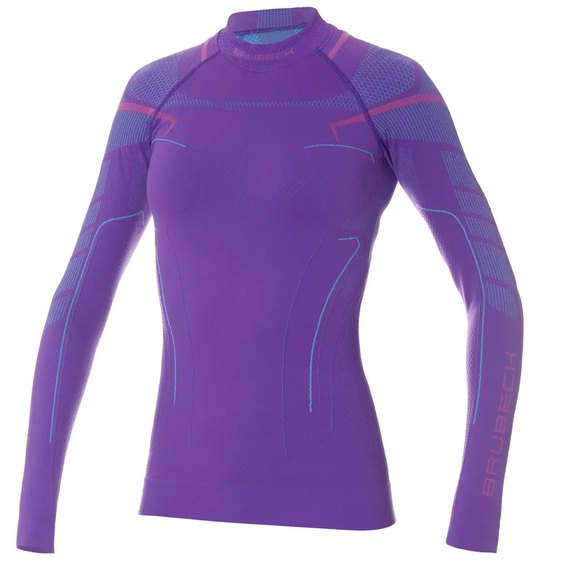 Футболка з довгим рукавом Brubeck Thermo LS13100A lavender S (LS13100a-lavender-s), Розмір: S, Зріст: 158-164 см