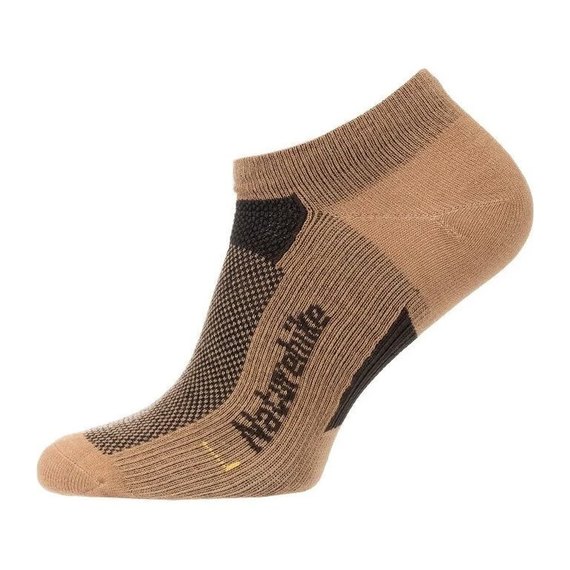 Носки быстро высыхающие Naturehike NH21FS013, 3 пары 36-39 бежевые, коричневые, черные (6927595775080), изображение 4