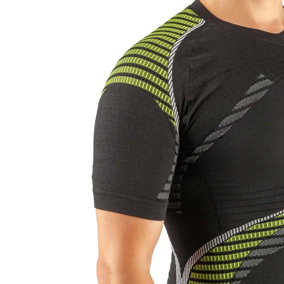 Термофутболка мужская Accapi HealthPower Lime/Anthracite M/L (ACC NA400.909-ML), Размер: M/L, Рост: 170-183 см, изображение 3