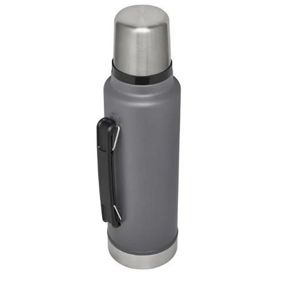 Термос Stanley Legendary Classic Charcoal 1 л (6939236429825), Цвет: Серый, изображение 2