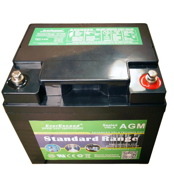 Аккумуляторная батарея EverExceed 12V 40Ah ST-1240, изображение 2