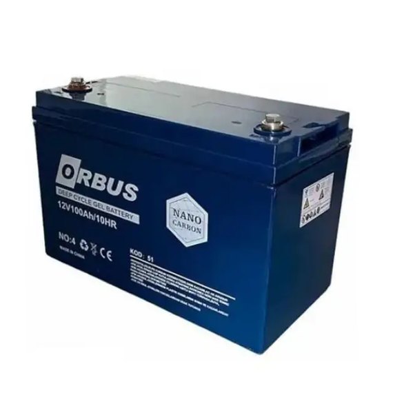 Акумуляторна батарея Orbus 12V 100Ah CG12100 GEL, зображення 2