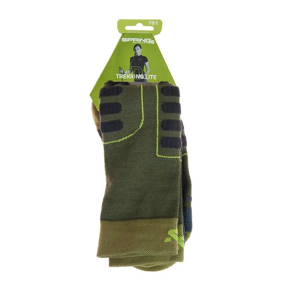 Шкарпетки Spring Trekking Lite 791 (43-46) зелений (791 green L), Розміри: 43-46, Колір: Green, зображення 2