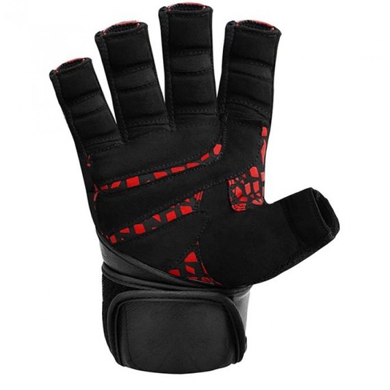 Перчатки для зала RDX L7 Micro Plus Red/Black XL (343_20105), Размер: XL, изображение 4